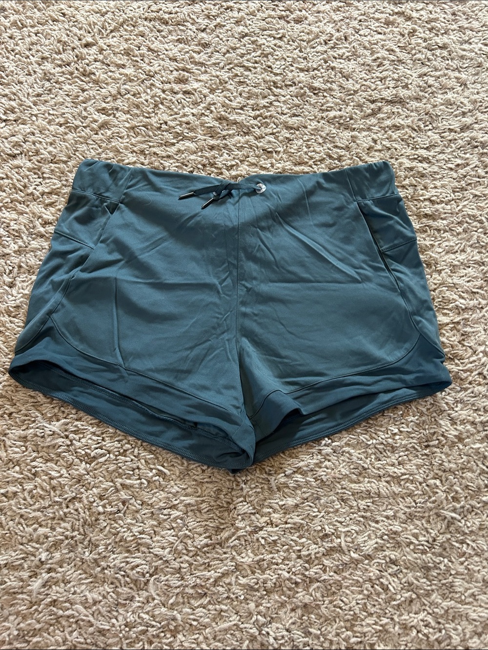 Zyia Teal Nantucket Shorts